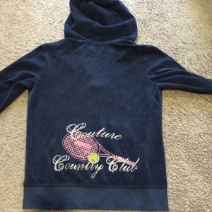 Juicy soft velour hoodie