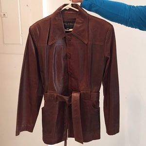 Jacket-leather