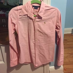 Ralph Lauren Slim Fit Button Down Oxford Shirt