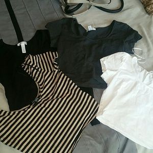4 crops tops