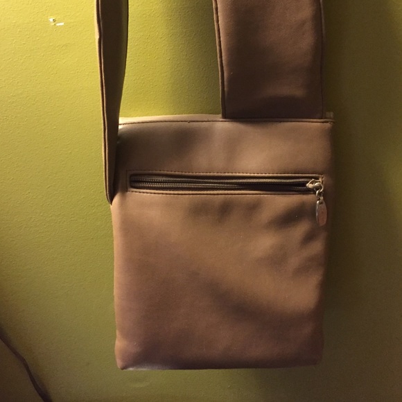 Beige satchel