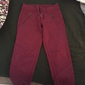 Maroon American Eagle jeans