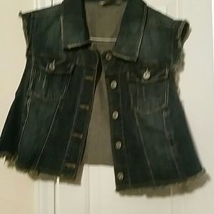 Jean vest/jacket