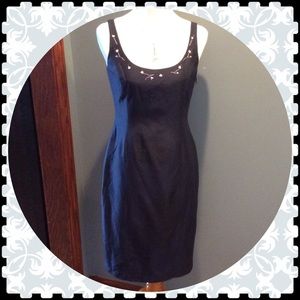 Navy Laundry Dress