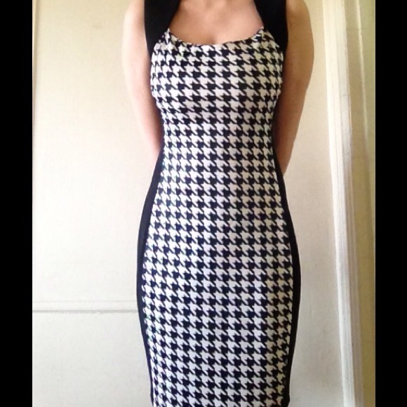 Black and white dress