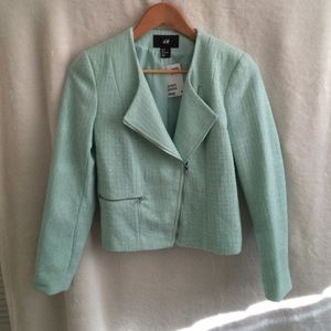 Tweed blazer.