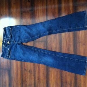American Eagle, Size 00, Dark Wash, Slim Boot.