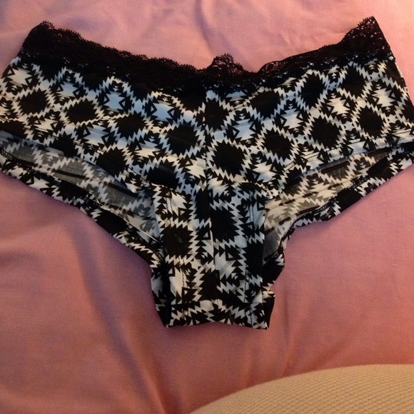 Black and white underwear