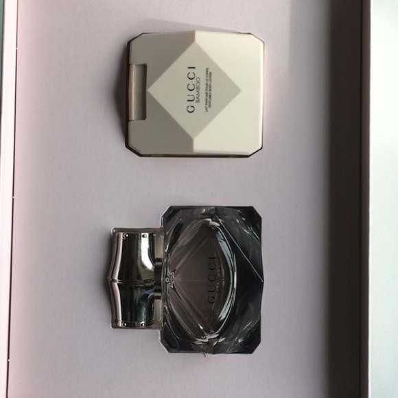 Gucci Bamboo perfume and lotion set