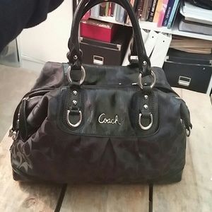 Coach signature purse