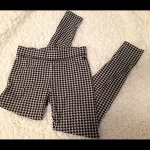 Victoria's Secret Pink Houndstooth Yoga Pants