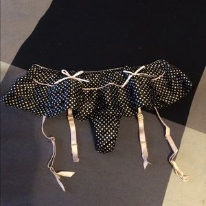 Pin up girl,  thong with attached garter VS NWT