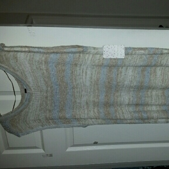 Free people long High low sweater
