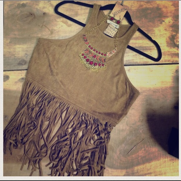 Fringe top
