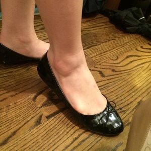 Zara Basic Patent Leather Flats