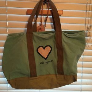 Life is good tote