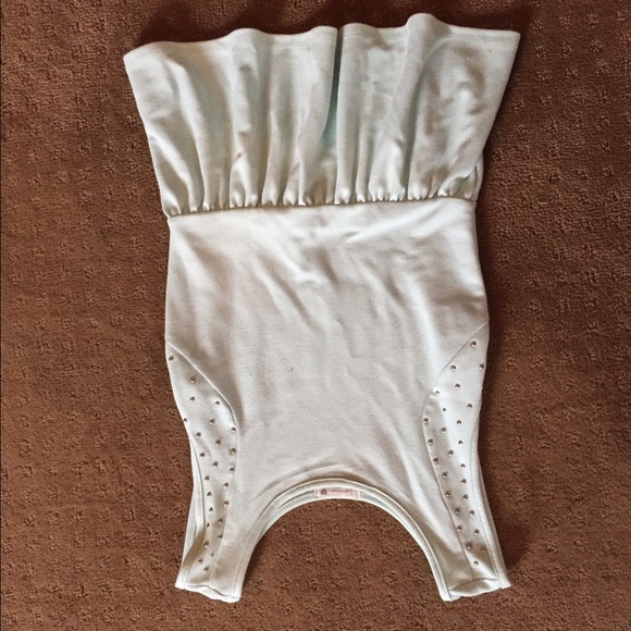 light blue flare shirt