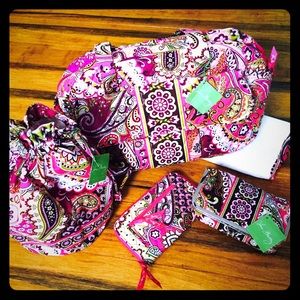 Vera Bradley Diaper Bag, etc. Bundle! New!Paisley