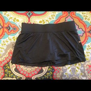 Black tennis skirt