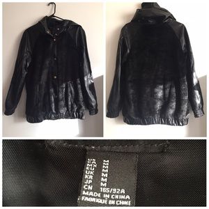 Black Fur Coat