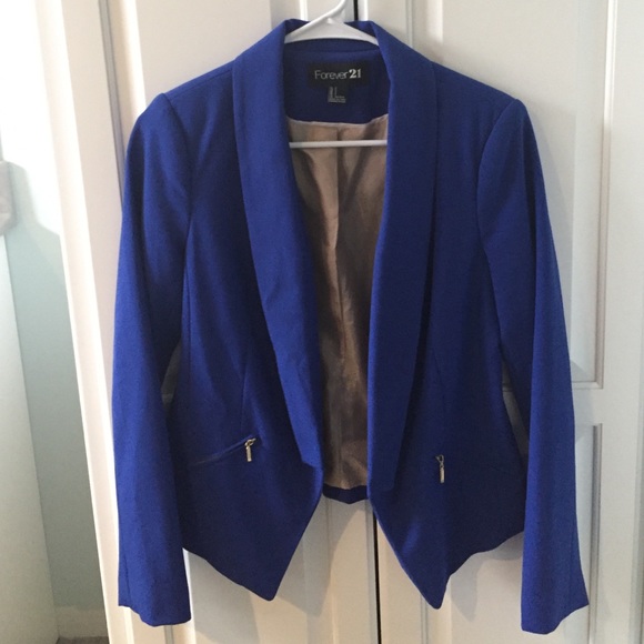 Blue blazer