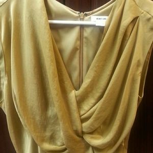 Beautiful color and chic dress