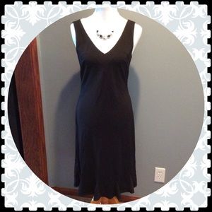 Ann Taylor Fitted Black Dress