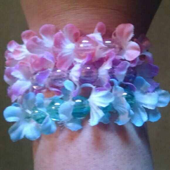 Floral bracelets