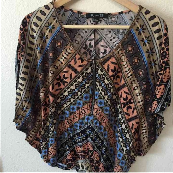 Forever 21 Multi print Blouse