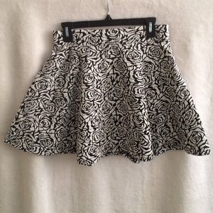 Mini skirt.