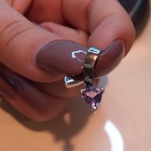 Silver and Tanzanite Pendant