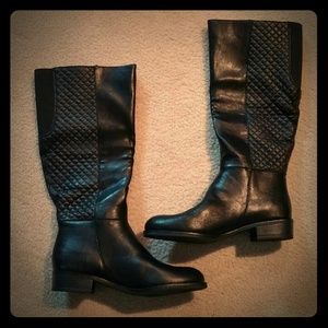 Knee high *brand new* black boots!!