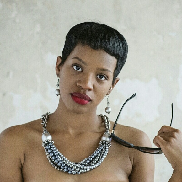 Necklace, Earrings,  and Sunglass