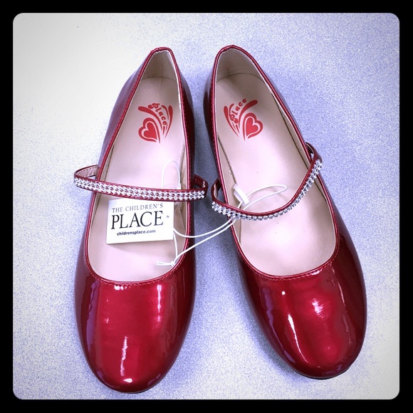The Children's Place Shoes - Little Darling Red Dress Shoes