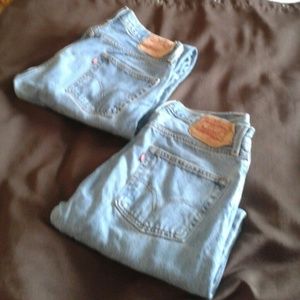 Men 501 jeans 2 for 30