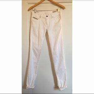 Diesel Getlegg 0019Z Skinny Off-White Jean SS 2012