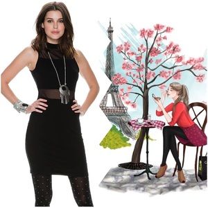 High Neck Dress