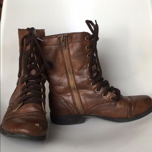 Steve Madden combat boots
