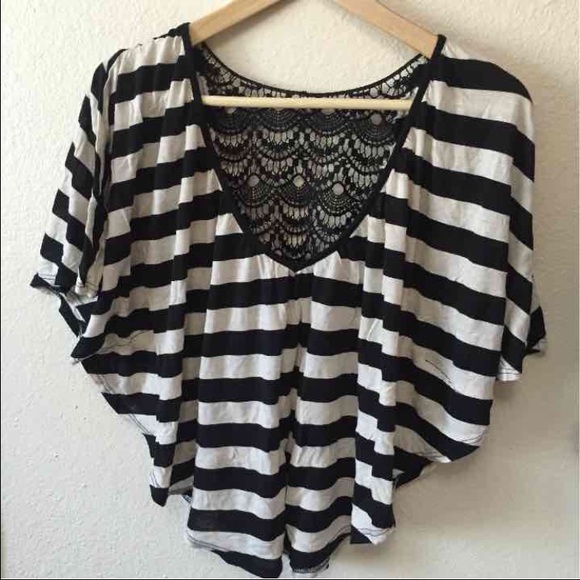 Striped Flowy Blouse