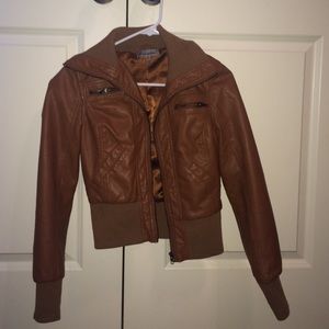 Leather jacket