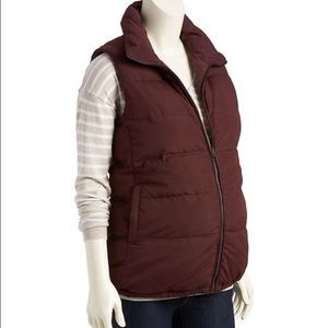 XS fleece maternity vest😍