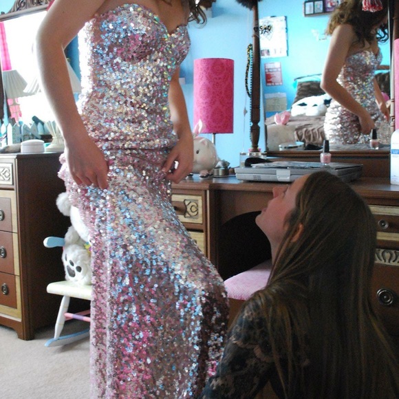 Night Moves Prom Dress