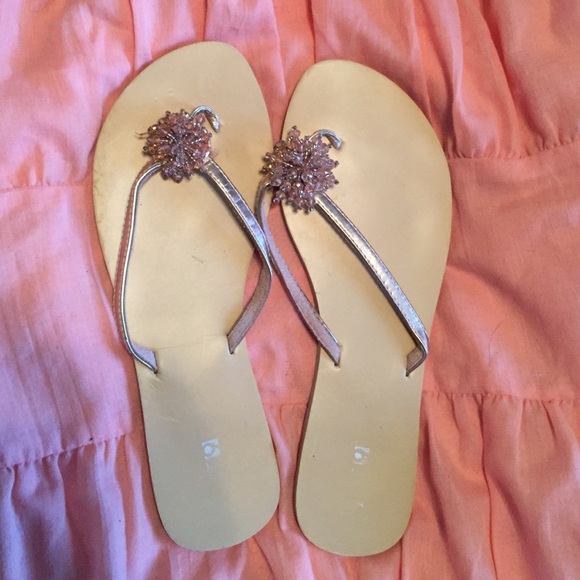 Flip Flops/ sandals with sparkles