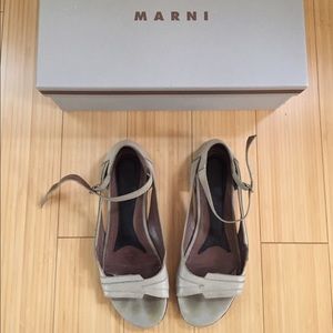 Marni grey sandals
