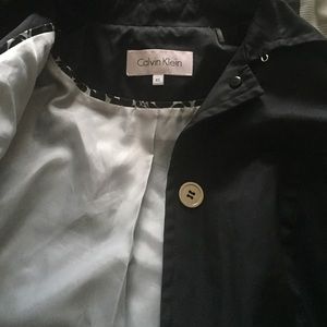 Calvin Klein Black Rain Jacket