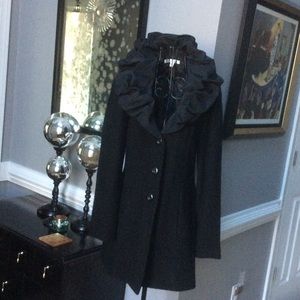 Black CAbi Lightweight Wool Jacket