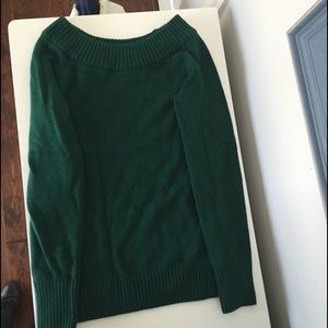 Boat neck banana republic sweater