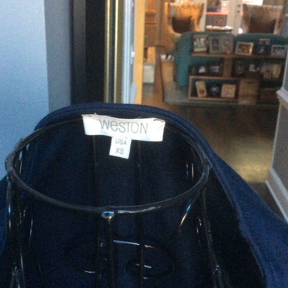 Anthropologie Navy and Silver Fun Top - Picture 3 of 3