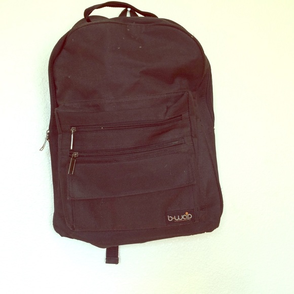 Black back pack