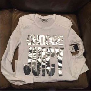 NWT Juicy Couture shirt